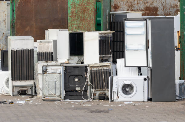 istock Old household appliances ready for recycling 2175305274