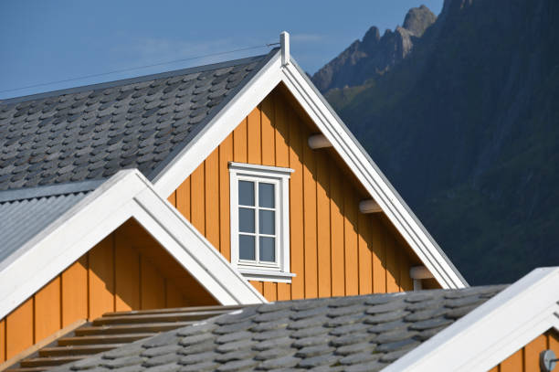 istock Details of a typical Scandinavian house 2175309189