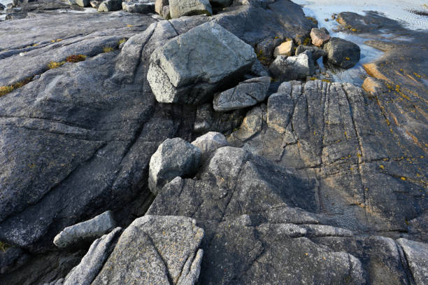 istock Gray Rock Texture shot close-up 2175309506