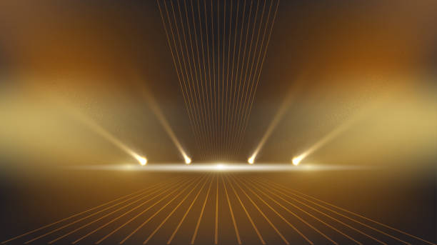 istock Black and Gold background abstract geometric shapes luxury design wallpaper.Realistic layer elegant futuristic glossy light.Cover layout template. 2175338971