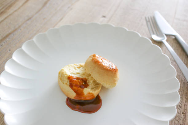 istock English Scones with Caramel Sauce 2175355487
