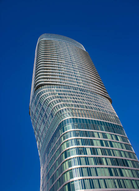 istock Close up of the Belgrade tower (kula) at Belgrade Waterfront, Serbia 2175361495