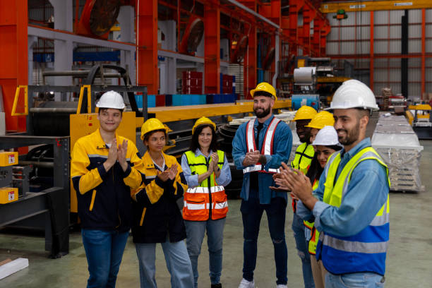 istock Big group of engineers from diverse cultures 2175373144