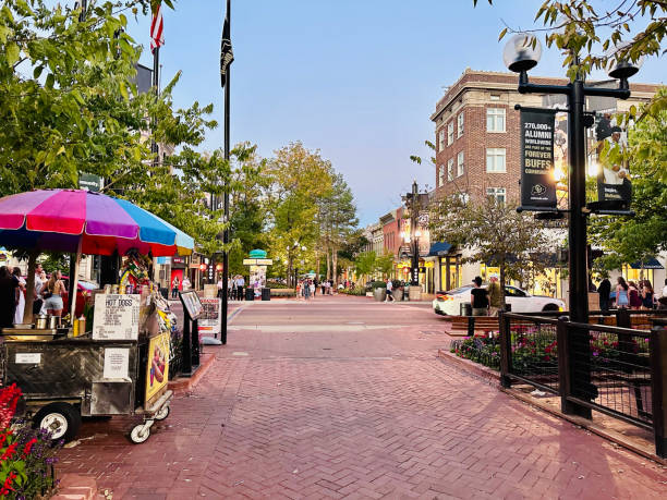 Downtown Boulder Colorado Walking Mall, on September 28th 2024