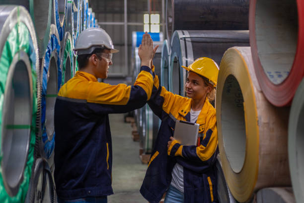 istock Partnership in a Metal Factory 2175376535