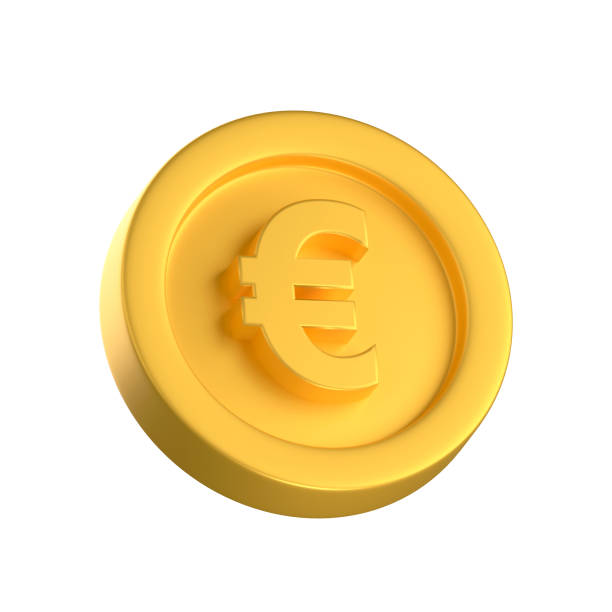 istock gold coin with euro sign, 3d render 2175378167