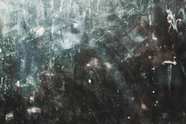 istock dirty and dusty glass wall texture. abstract glass background 2175387502