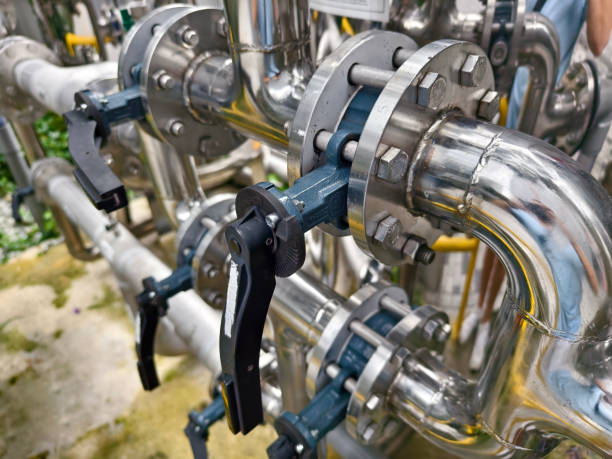 istock A collection of pipes is interconnected with each other 2175387579