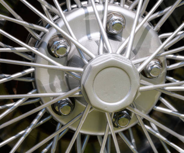 istock Vintage Car Tire 2175398217