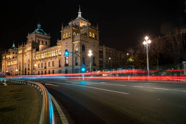 istock Plaza de Zorrila at night Valladolid-Spain 2175398450