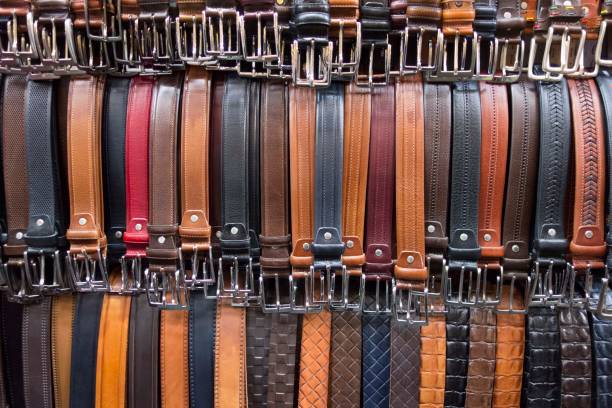 leather goods as an old fashion made of skin