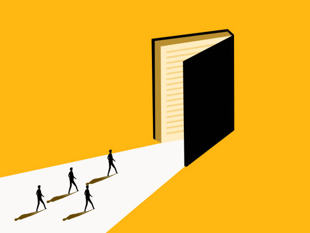 istock Inspiration. Businessman team on the road with a book 2175402398