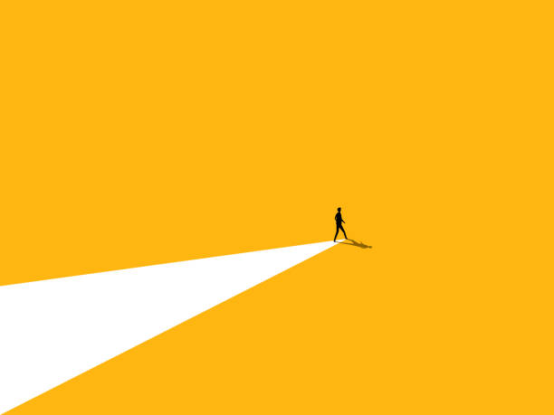 istock Inspiration. businessman on the path to business opportunities 2175403319