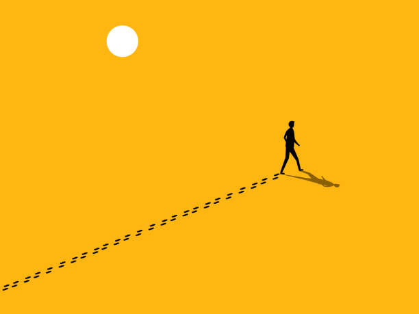 istock Inspiration and Success. Business Leaders Follow Footsteps 2175407664