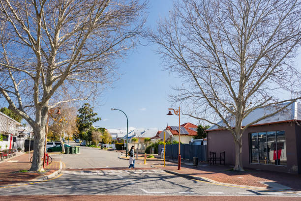 istock Mother And Son Crossing Street 2175407842