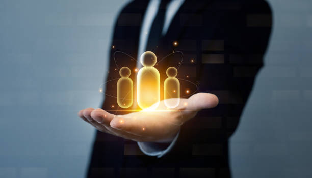 istock Human Resources technology and management recruitment and employment.Recruitment training,mentoring and fostering a productive work in team. 2175419170