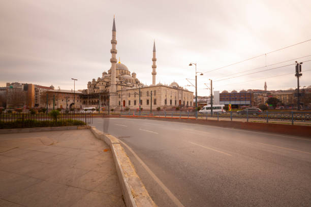 A beautiful sunset and view in Istanbul