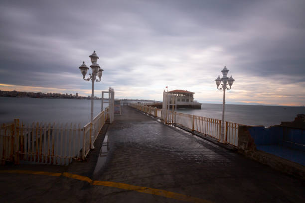 Moda beach and pier in Istanbul