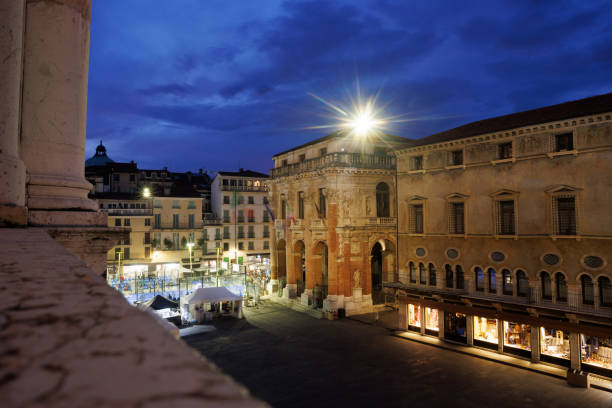 istock Sunset view of square called Piazza dei Signori, Vicenza 2175445741