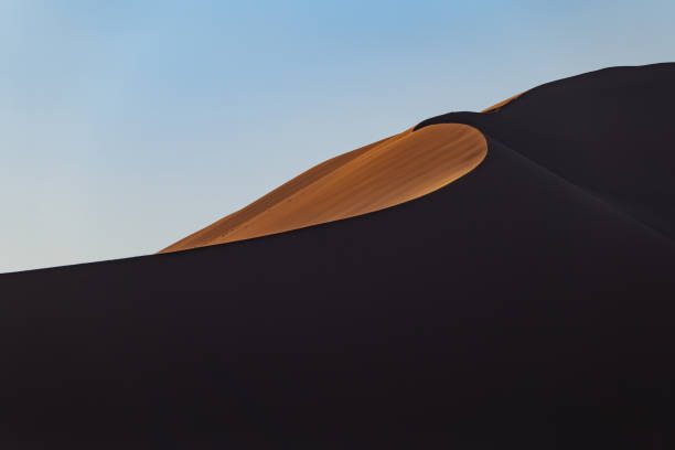 istock the world's largest sand dunes in Namibia, patterns and lines in sand, sunsets shadows, 2175446990