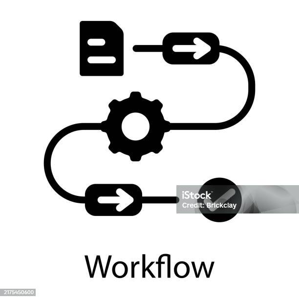 Workflow Chart Stock Image Workflow Stock Illustration - Download Image Now - Data, Flow Chart ...