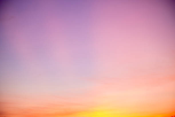 istock Beautiful , luxury soft gradient orange gold clouds and sunlight on the blue sky perfect for the background, take in everning,Twilight, Large size, high definition landscape photo 2175450965