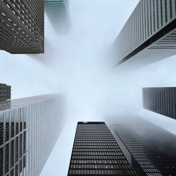 istock Downtown Toronto - Foggy Perspective 2175451352
