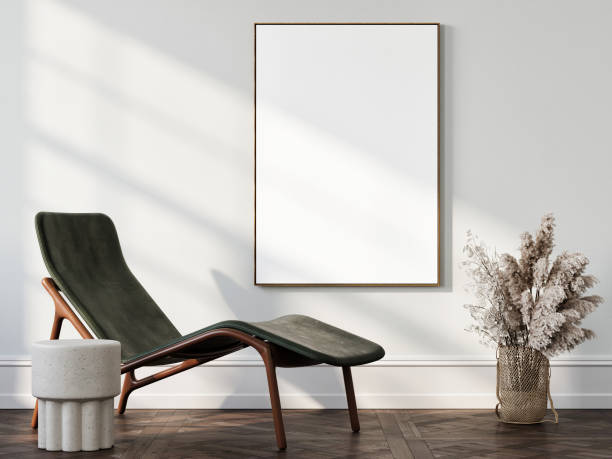 istock Empty poster for presentation in minimal interior design with home decoration. 2175462056