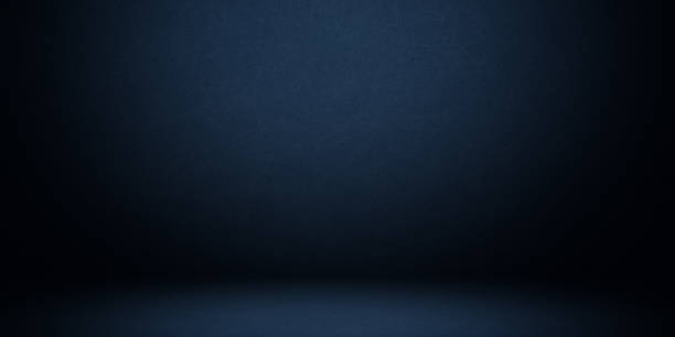 istock Dark and soft blue abstract cement wall and studio room gradient background 2175477299
