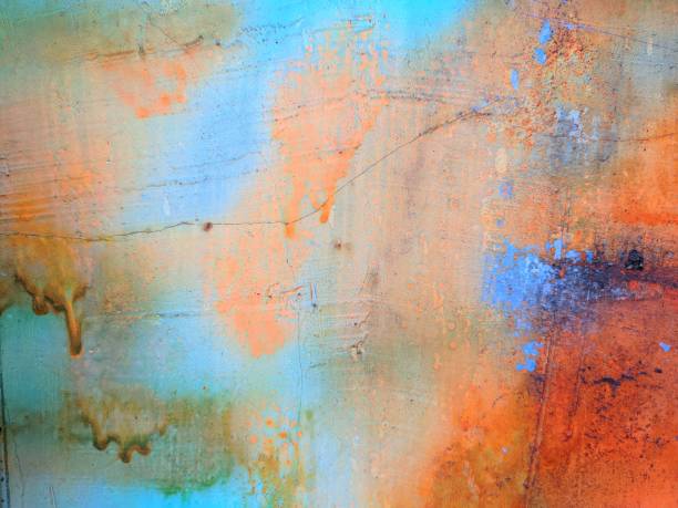 white wall background with lots of colored paint splashes
