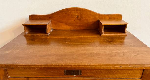 istock Vintage wooden desk 2175489256
