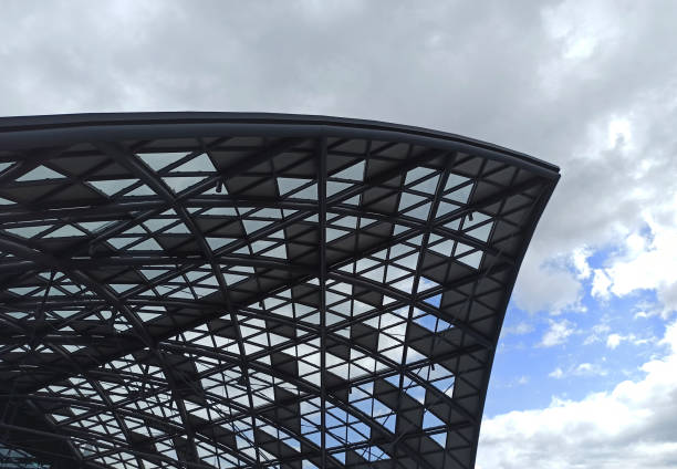 Polish railway station roof design