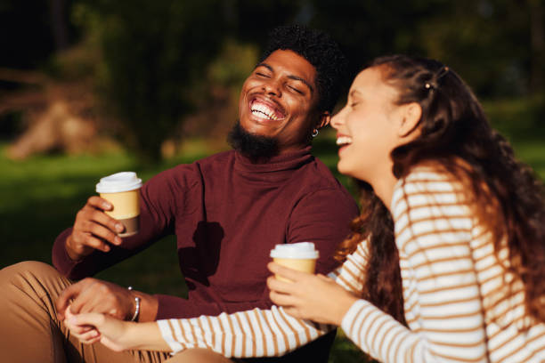istock Young couple enjoying a park on a sunny day 2175509771