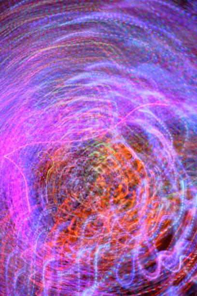 istock Abstract Light Patterns Create Background, Pink, Purple, Orange, Blue, Cyan, Green 2175514291