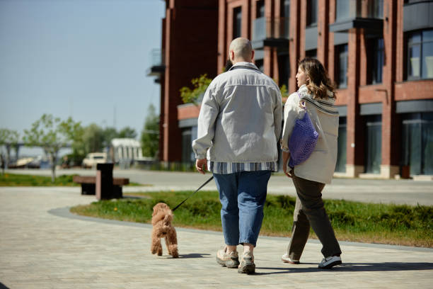 istock Strolling with a Dog on a Beautiful Afternoon 2175516453