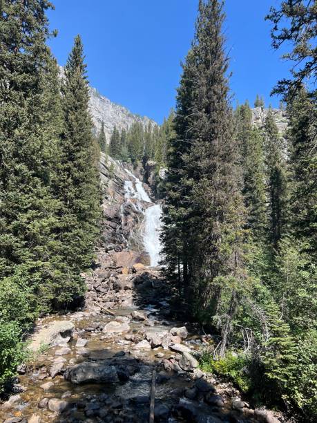 istock Hidden Falls, Grand Teton National Park 2175517608