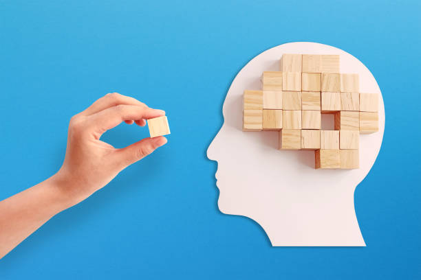 istock Mental health and problems with memory. Missing piece of the brain puzzle. 2175525645