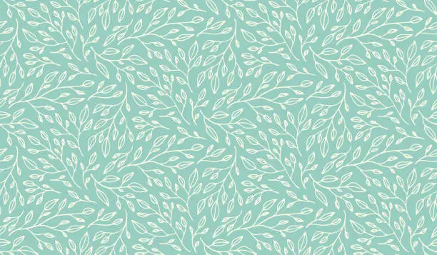 Seamless Floral Vector Pattern Seamless Floral Vector Pattern