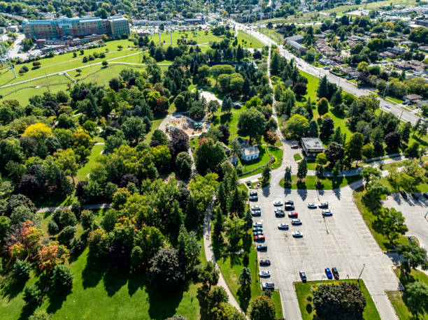 istock Aerial Thomson Memorial Park view, Scarborough, Canada 2175544016