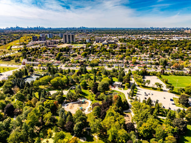 istock Aerial Thomson Memorial Park view, Scarborough, Canada 2175544187