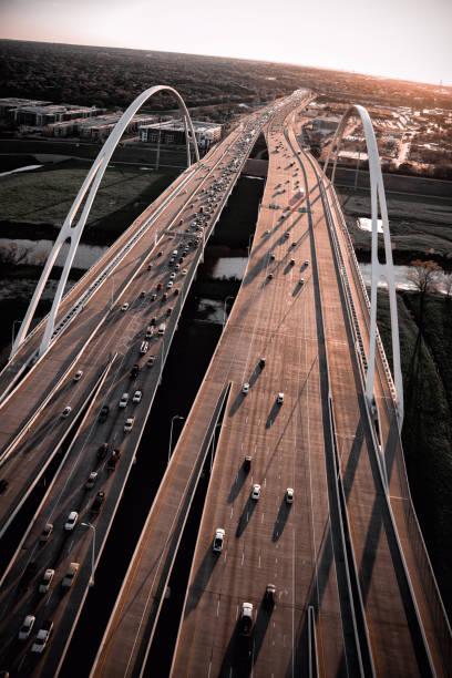 Margaret McDermott Bridge Aerial