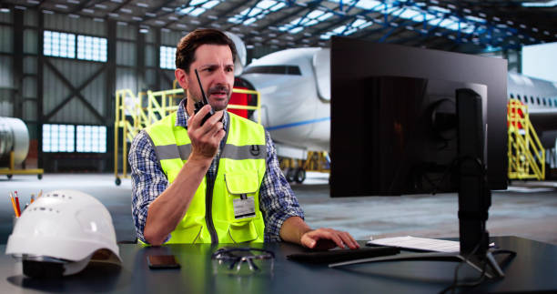 istock Sad Man With Ransomware Attack At Airport 2175557334