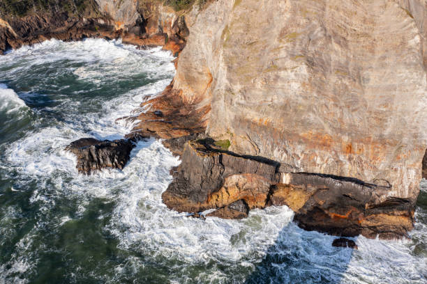 istock Aerial drone photo of Devil's Cauldron in Oregon Coast 2175567209