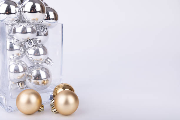 istock Charming Festive Decor with Silver and Gold Accents 2175575888