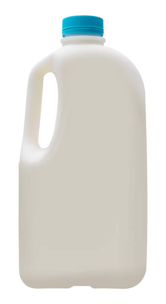 istock Fresh milk in a bottle isolated on white background with clipping path 2175577704