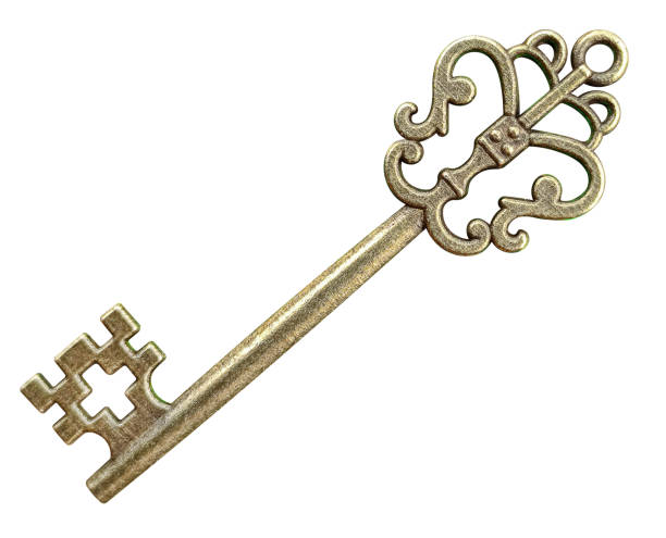 Free Stock Photo of Old key isolated on white background | Download ...