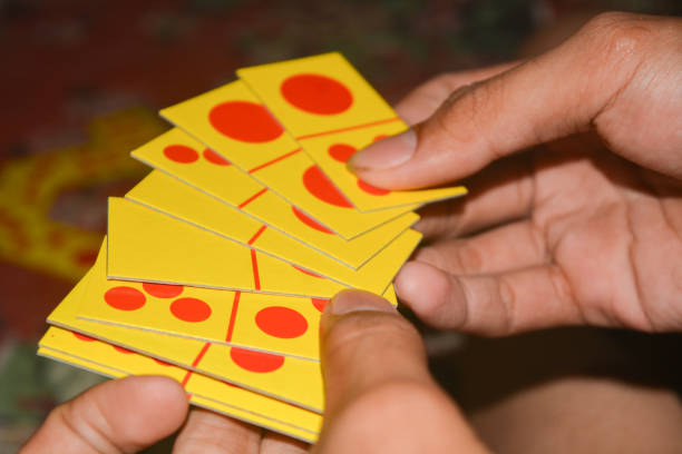 Playing card games, a gambling game played by some people