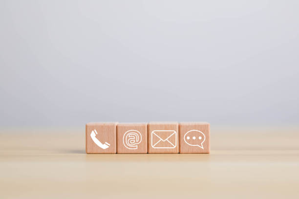 Businessman contact customer support, help from email website, digital technology of business contact services (address, phone, email, mobile, call)