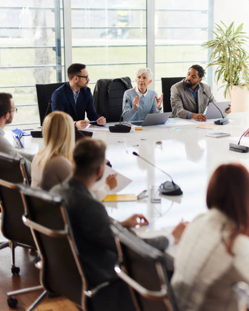 istock Business meeting at conference table! 2175579827
