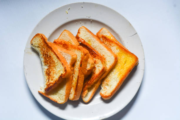 istock Toast with butter and sprinkle with sugar 2175580237